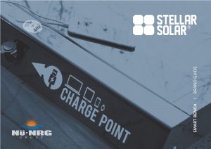 Stellar solar bench charging point